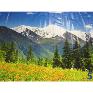 Landschapsdoek zomer bergland (5)