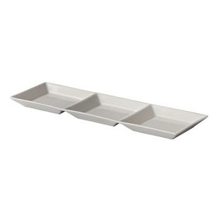 Square 3 vaks bordje 10 x 31,5 cm