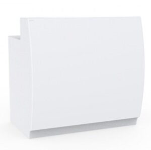 Balie wit met RGB 120 x 80 x 115