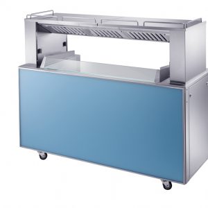 Front Cooking Blanco 380v incl. 3 elementen