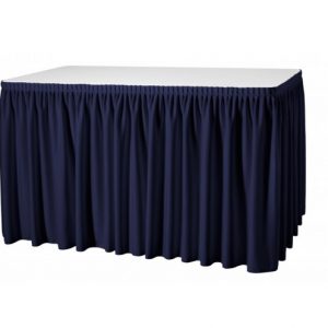 Buffetrok blauw 390x70 cm