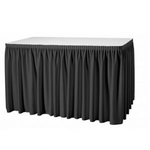 Buffetrok zwart 390x70 cm