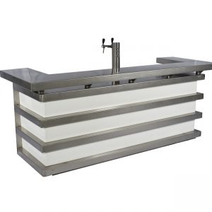 Carino bardeel voorkant (LED) 280 cm