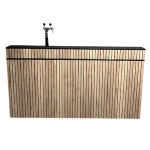 Flow bardeel voorkant incl. tappunt 200 cm excl. zijblokken