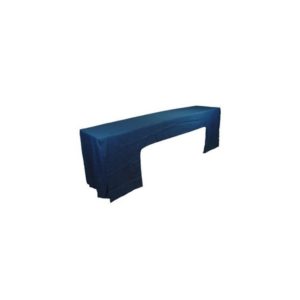 Hoes voor braderietafel blauw