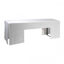 Hoes voor braderietafel wit