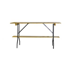 Hoge biertafel 220 x 60 x 110 cm