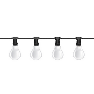 Prikkabel 25 m wit