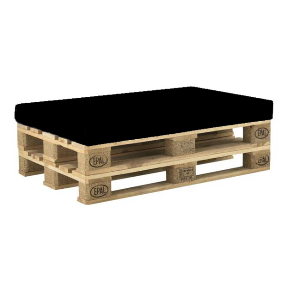 Pallet lounge wit of zwart