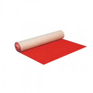 Rode loper 200 cm breed per strekkende meter