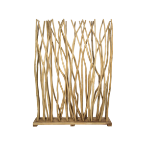 Deco teak afscheiding 120 cm breed 120 cm hoog