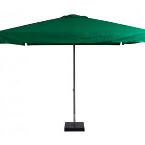 Parasol incl. voet groen 3 x 3 meter