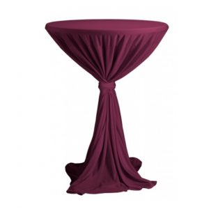 Praattafelhoes met strik rood