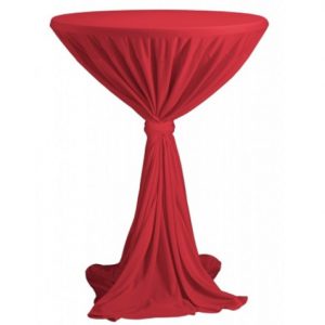 Praattafelhoes met strik (fel) rood
