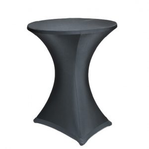 Antraciet praattafelhoes stretch
