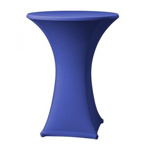 Blauw praattafelhoes stretch