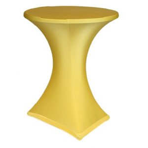 Geel praattafelhoes stretch