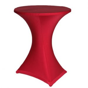 Rood praattafelhoes stretch
