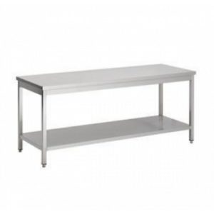 RVS werkbank 200 x 70 x 100 cm