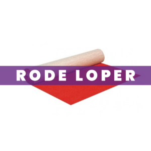 Rode loper