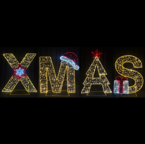 XMAS lichtletters