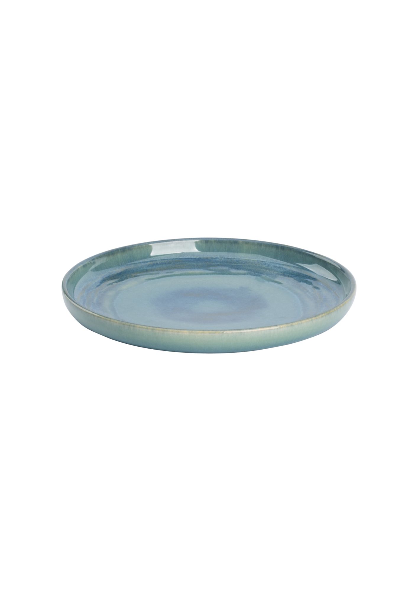 Bord green porselein 22 cm ø