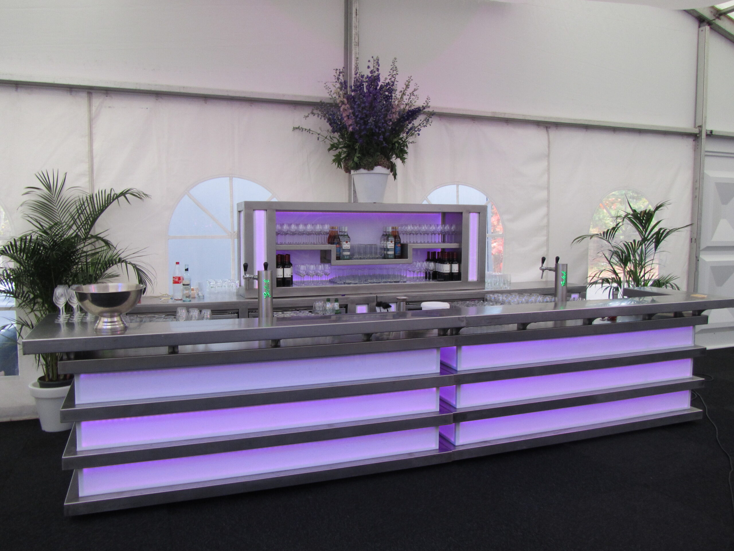 Carino bar 530 cm (LED) compleet incl. 2 achterkasten en 1 opbouw - Afbeelding 2