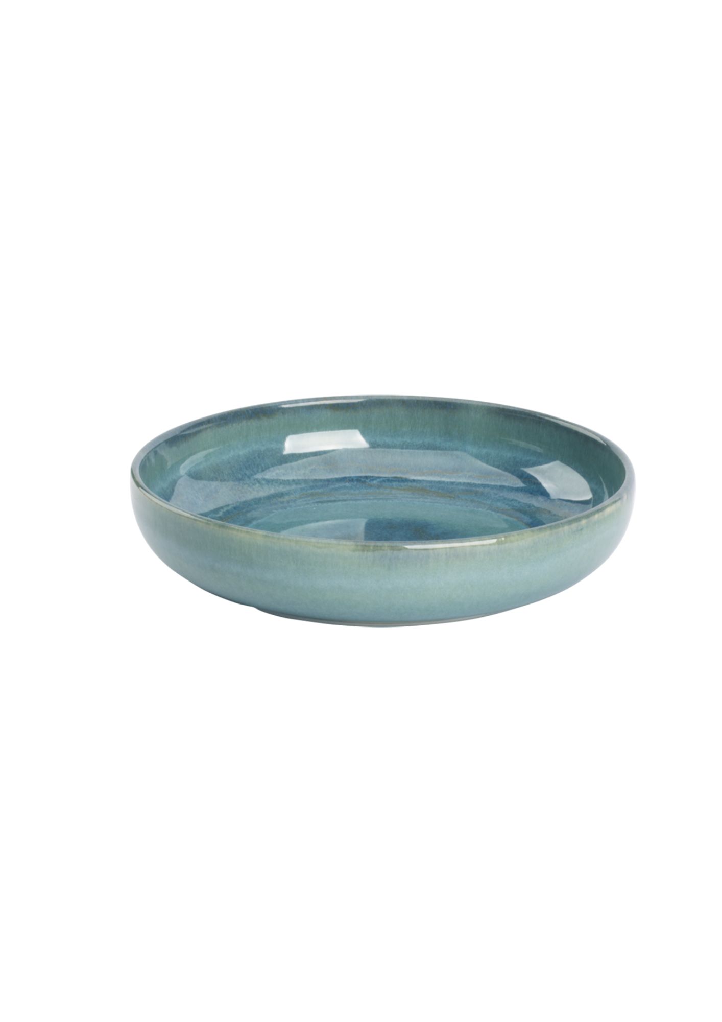 Schaal green porselein 22 cm ø